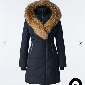 Olive green Mackage Kay Parka. Like new condition.